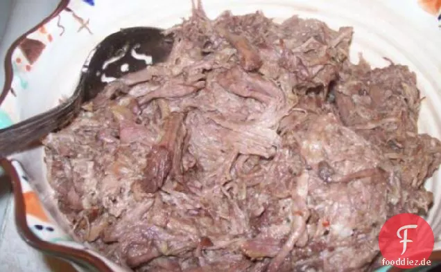 Drei Packungen und ein Braten