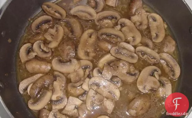 Rinderleber Stroganoff