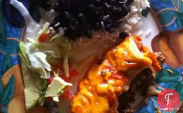 Einfachste Rindfleisch Enchiladas aller Zeiten!