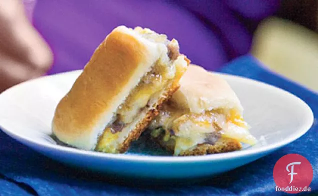 Heiße Roastbeef Party Sandwiches