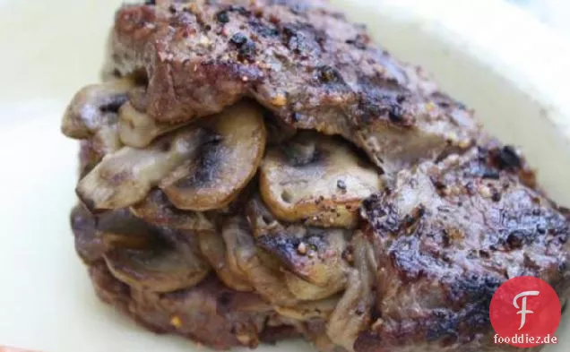 Rindfleisch mit wilden Pilzen