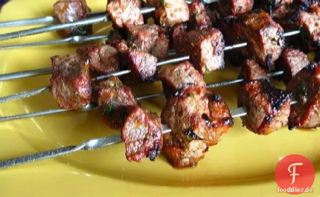 Marokkanischer Rindfleisch-Kebab / Spieße