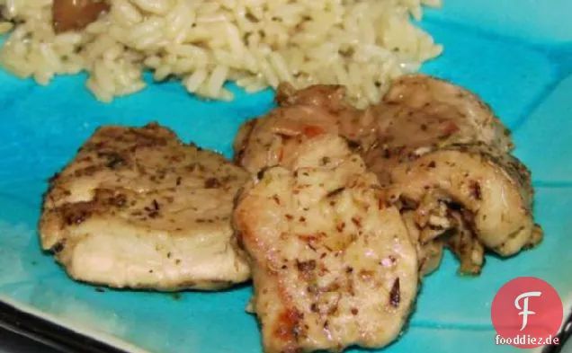 Ahorn glasierte Schweinefilet