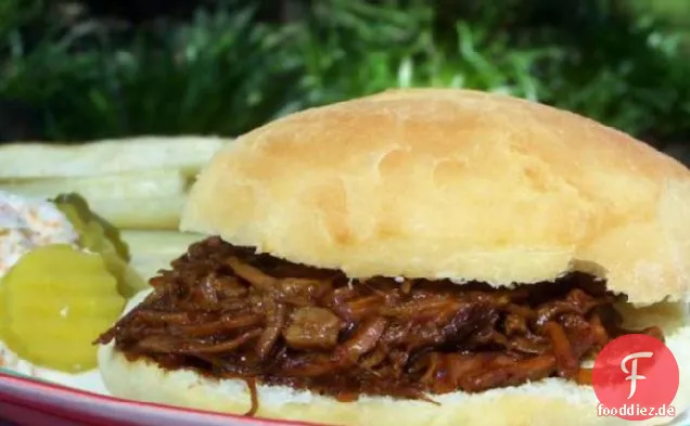 Gegrillte Schweinefleisch-Sandwiches