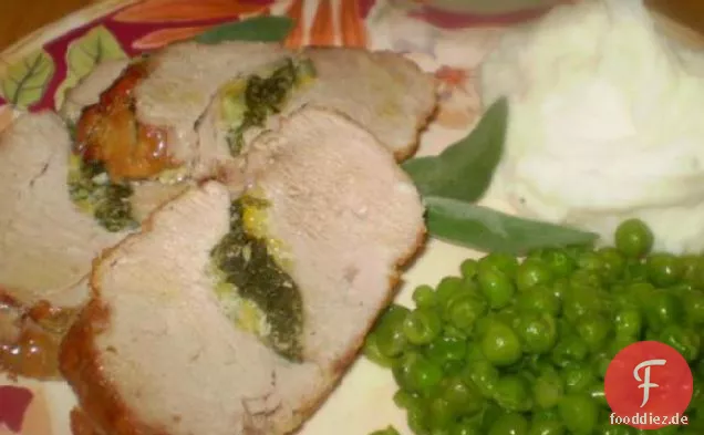 Schweinelende mit Zitrone und Salbei