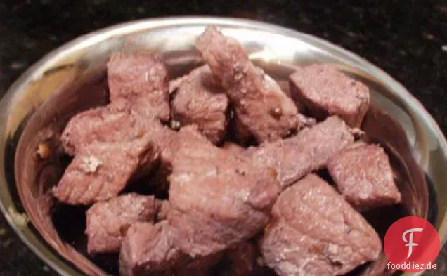 Afelia (Schweinefleisch in Koriander & Wein)