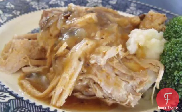 Easy Crock Pot Schweinefilet Braten