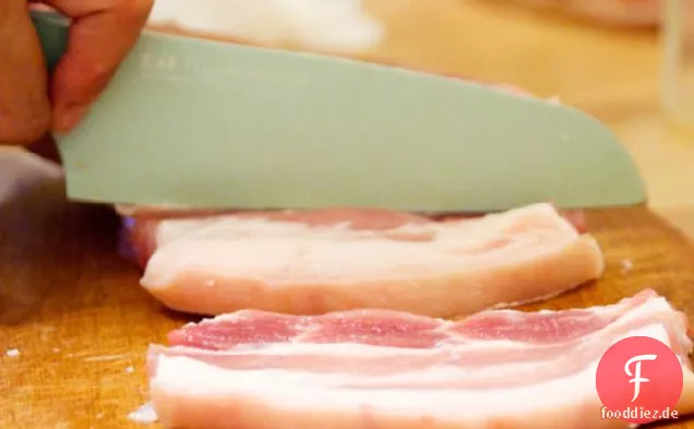 Geheilter Schweinebauch