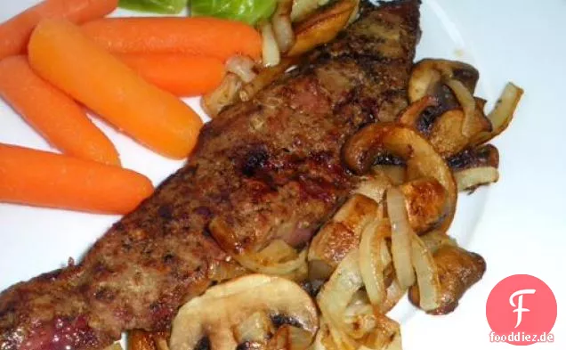 Ägyptische Gebratene Rinderleber (Kibda Skandrani)