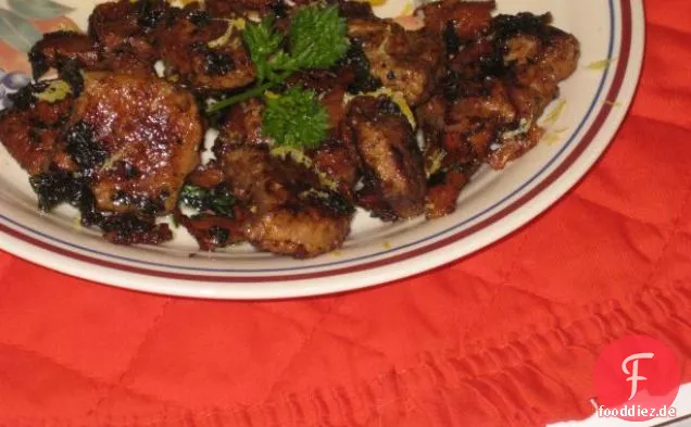Grammie Bea's Kalbsleber und Zwiebeln
