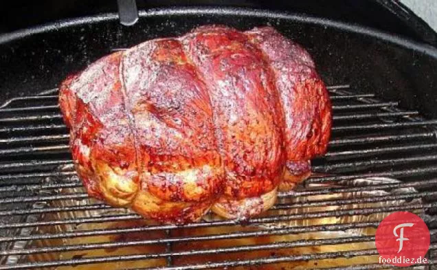 Gegrillte Schweineschulter (Boston Butt)