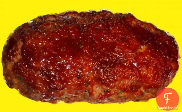 Süß & würzig glasierter Buttermilch-Hackbraten