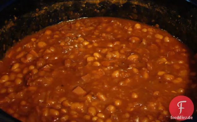 Crock Pot Gebackene Bohnen