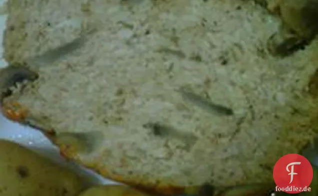 Huhn Pilz Hackbraten