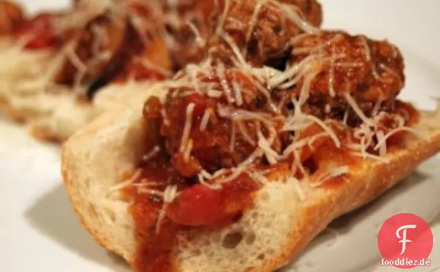 Fleischbällchen-Sandwiches