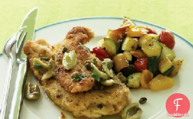 Panierte Hähnchenschnitzel