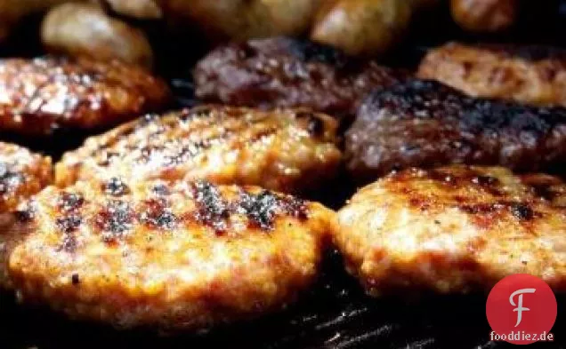 Gegrillte Hamburger
