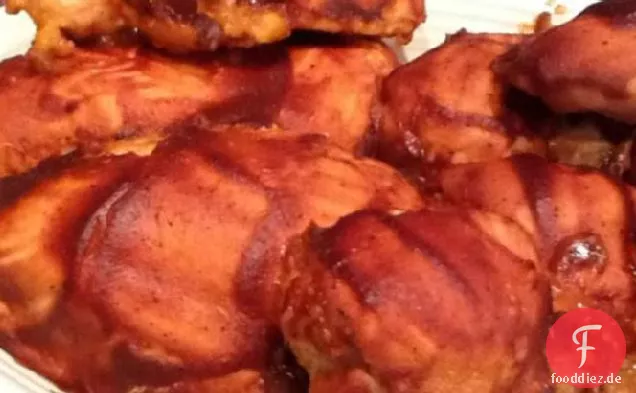 Ofen-gegrilltes Huhn