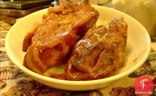 Wie man einen Mann fängt... Jack Daniel ' s BBQ-Sauce über Huhn