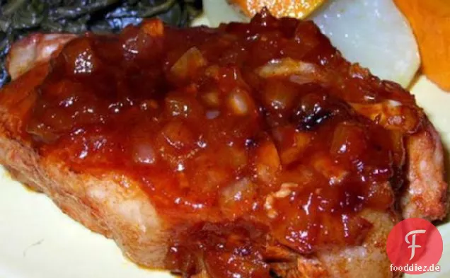 Barbecue-Sauce für Koteletts, Flügel, Rippchen