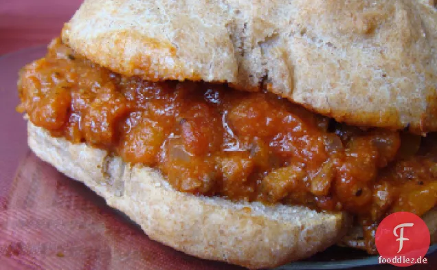 Vegetarische Schlampig Joes