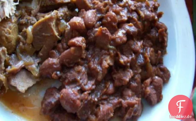 Slow Cooker BBQ Pinto-Bohnen