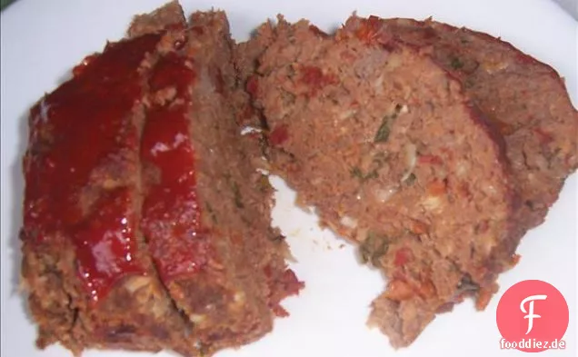 Einfacher herzhafter Hackbraten