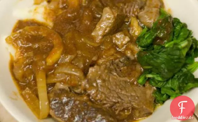 Zitrone Gebackene Steak