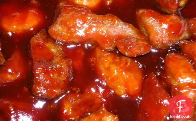 Süßer Zahn Schweinefleisch