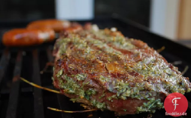 Gegrilltes rundes Steak