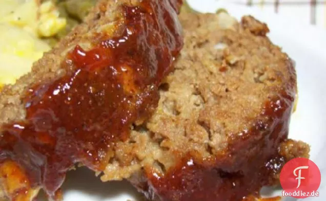 Barbecue-Hackbraten (Gebacken)