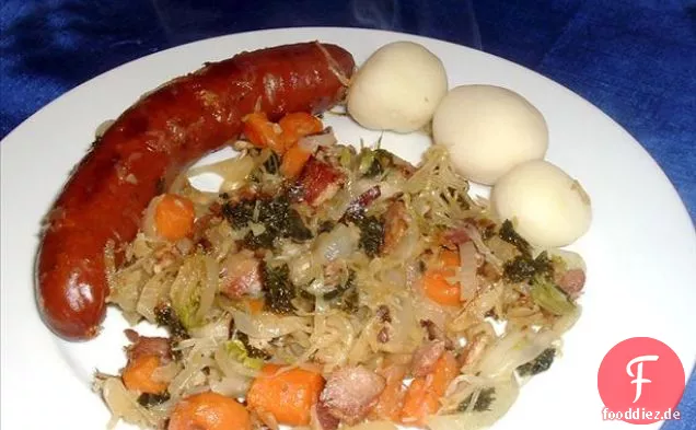 Schweinekoteletts gefüllt mit geräuchertem Gouda und Speck