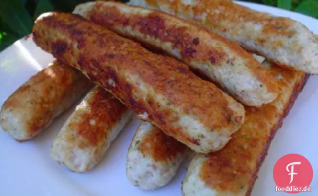 Hausgemachte Hähnchen & Speckwürste