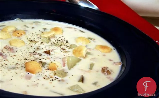 Einfache New England Clam Chowder