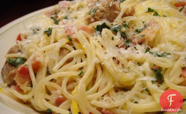 Wurst Carbonara