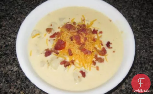 Einfache Kartoffelsuppe