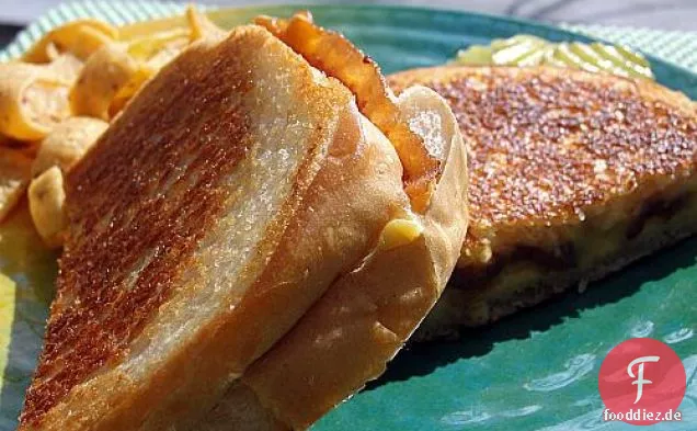 Zippy gegrillter Käse & Speck Sandwich