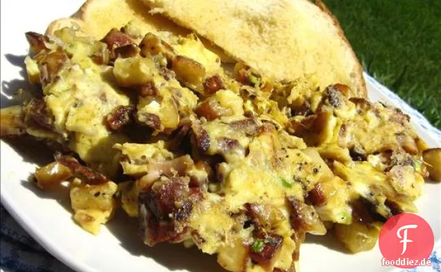 Bauernfrühstück-Bauernfrühstück Omelett
