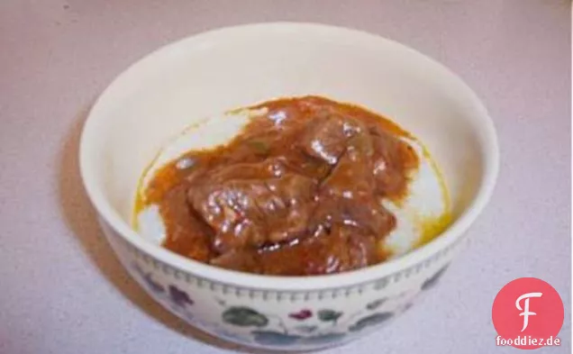 Paula Deens Grillades und Grütze