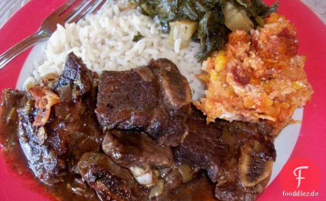 Guisado a La Cerveza (Rinderfilet und Bier Eintopf)