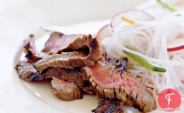 Südostasiatisches gegrilltes Flankensteak