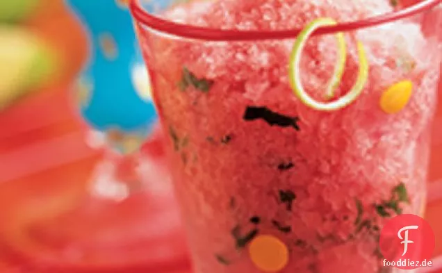 Geprägte Wassermelone Granita