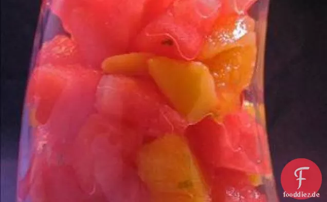 Wassermelonen-Mango-Salat