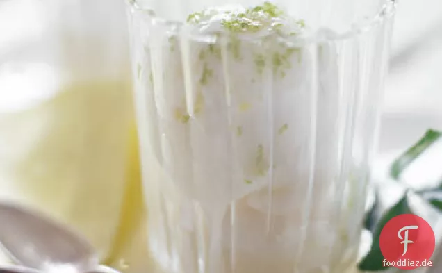Tequila-Sorbet Getränkt