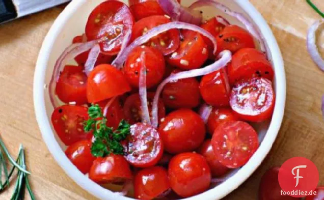 Kenianischer Tomatensalat - Schnelle und einfache Seite