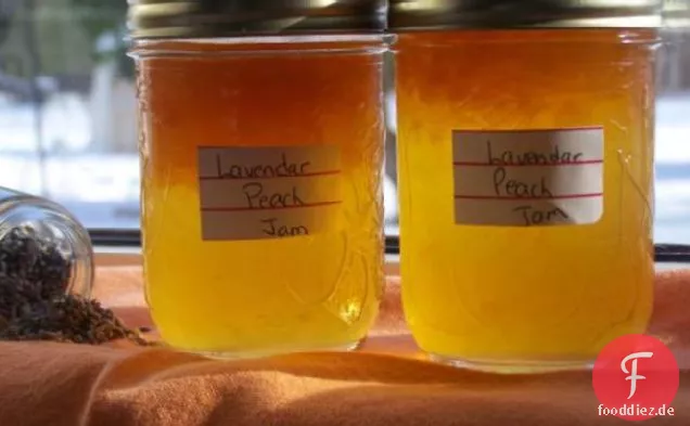 Pfirsich-Lavendel-Marmelade