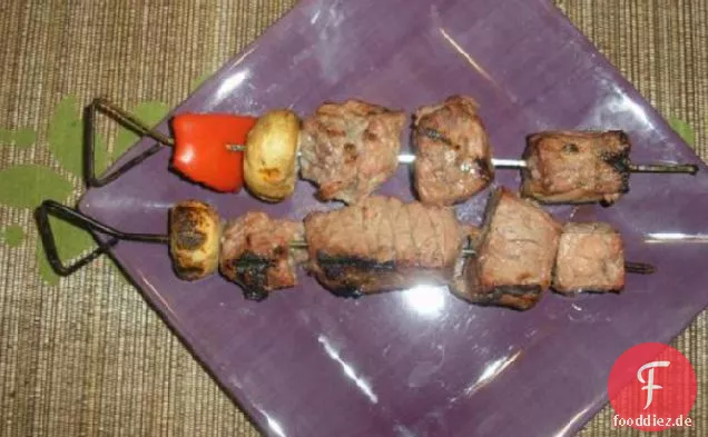 Schnelle Persische Rindfleisch Kebabs