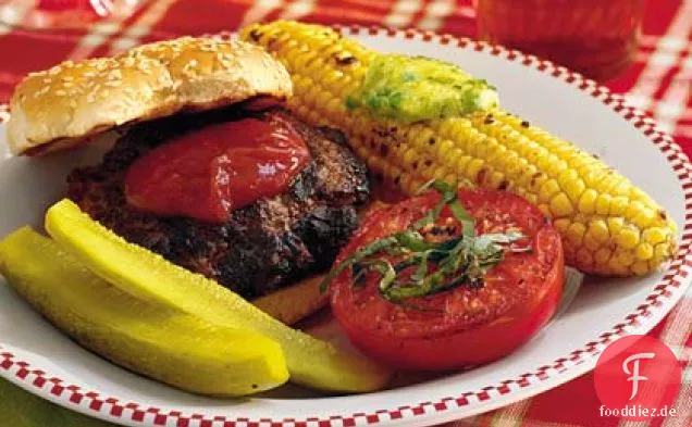 Gegrillter Mais mit Jalapeño-Limettenbutter