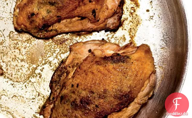 Oregano und Limette gebratene Hähnchenbrust