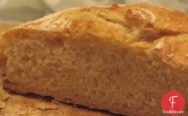No-Kneten Artisan Boule Brot (das Meisterrezept)